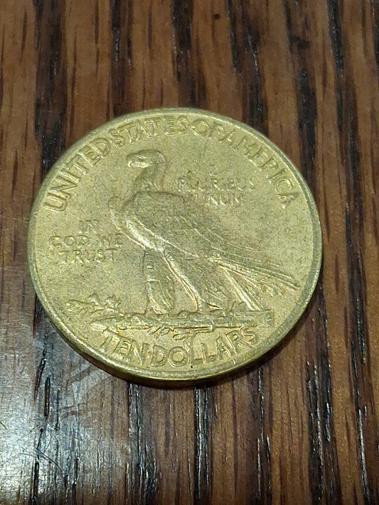 10K Gold Coin, 10$ 1933 Indian Head
